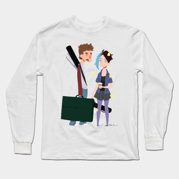 I'm an art student Long Sleeve T-Shirt by DanniSketches